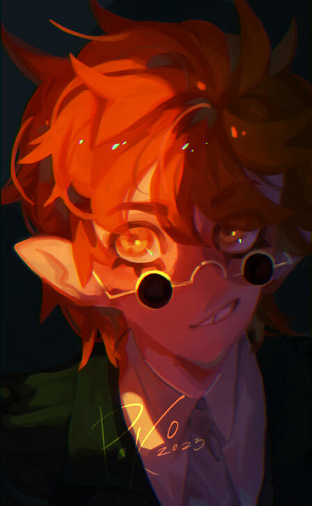 Painting Headshot