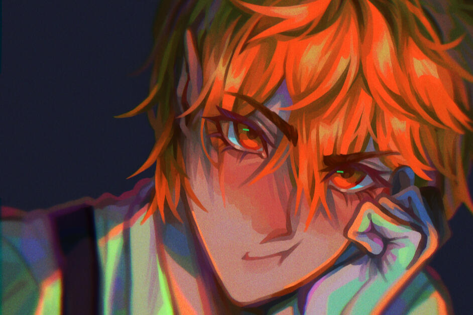 Painting Headshot